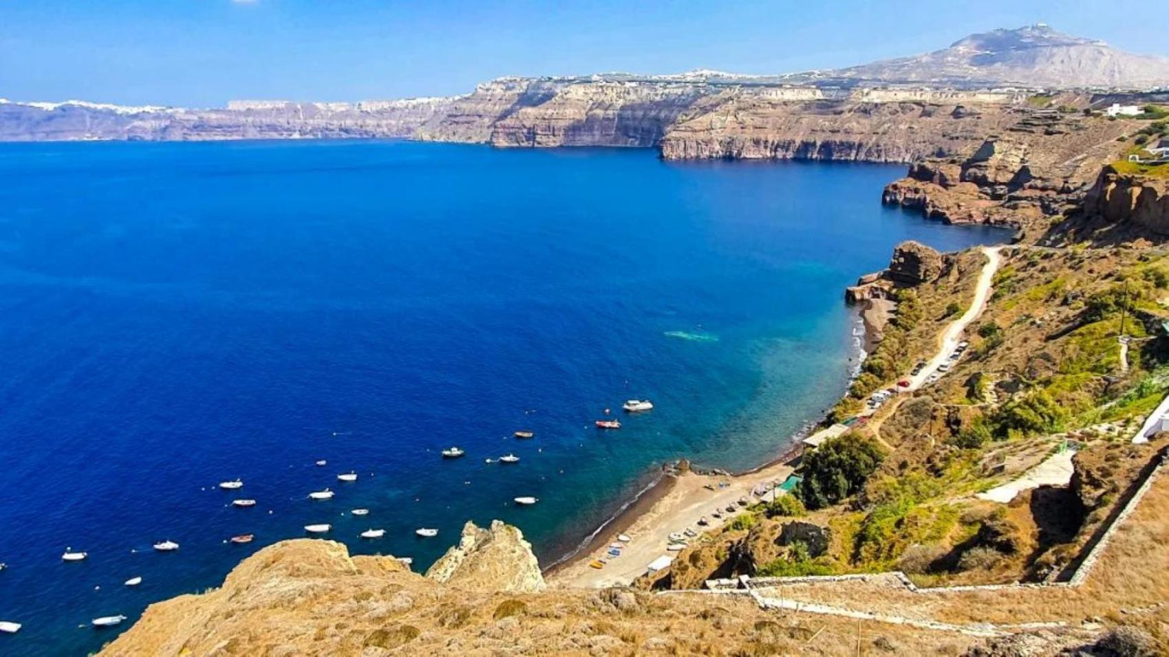 Amphora Villas Santorini Akrotiri อาโกรตีรี ภายนอก รูปภาพ
